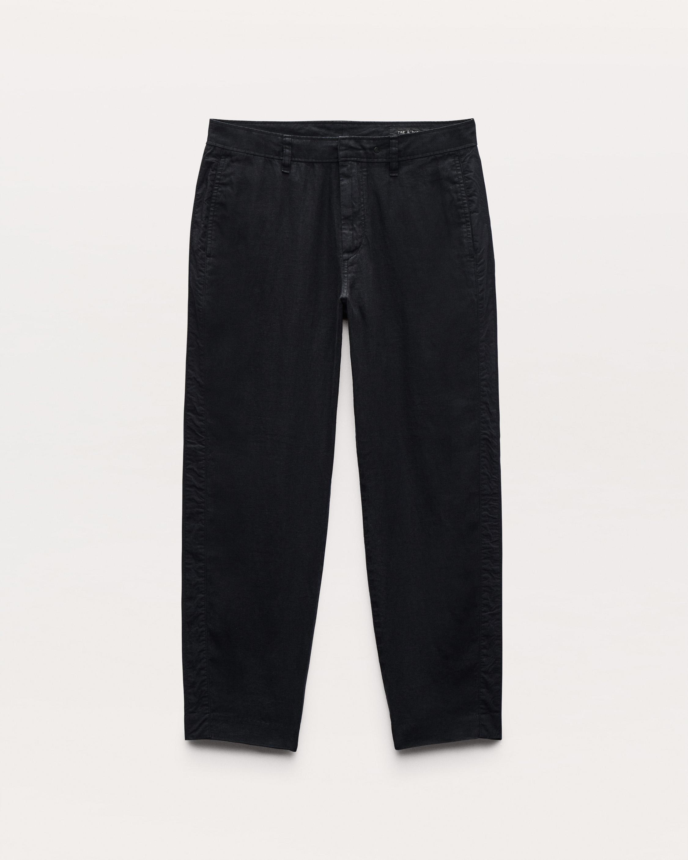 Tapered Linen Trousers image number 2