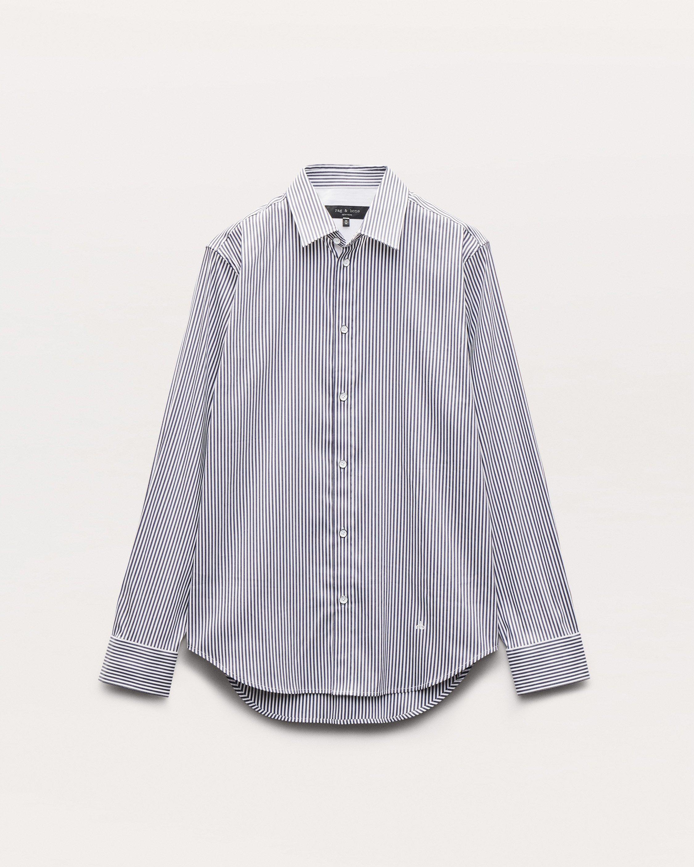Patrick Striped Poplin Shirt image number 2