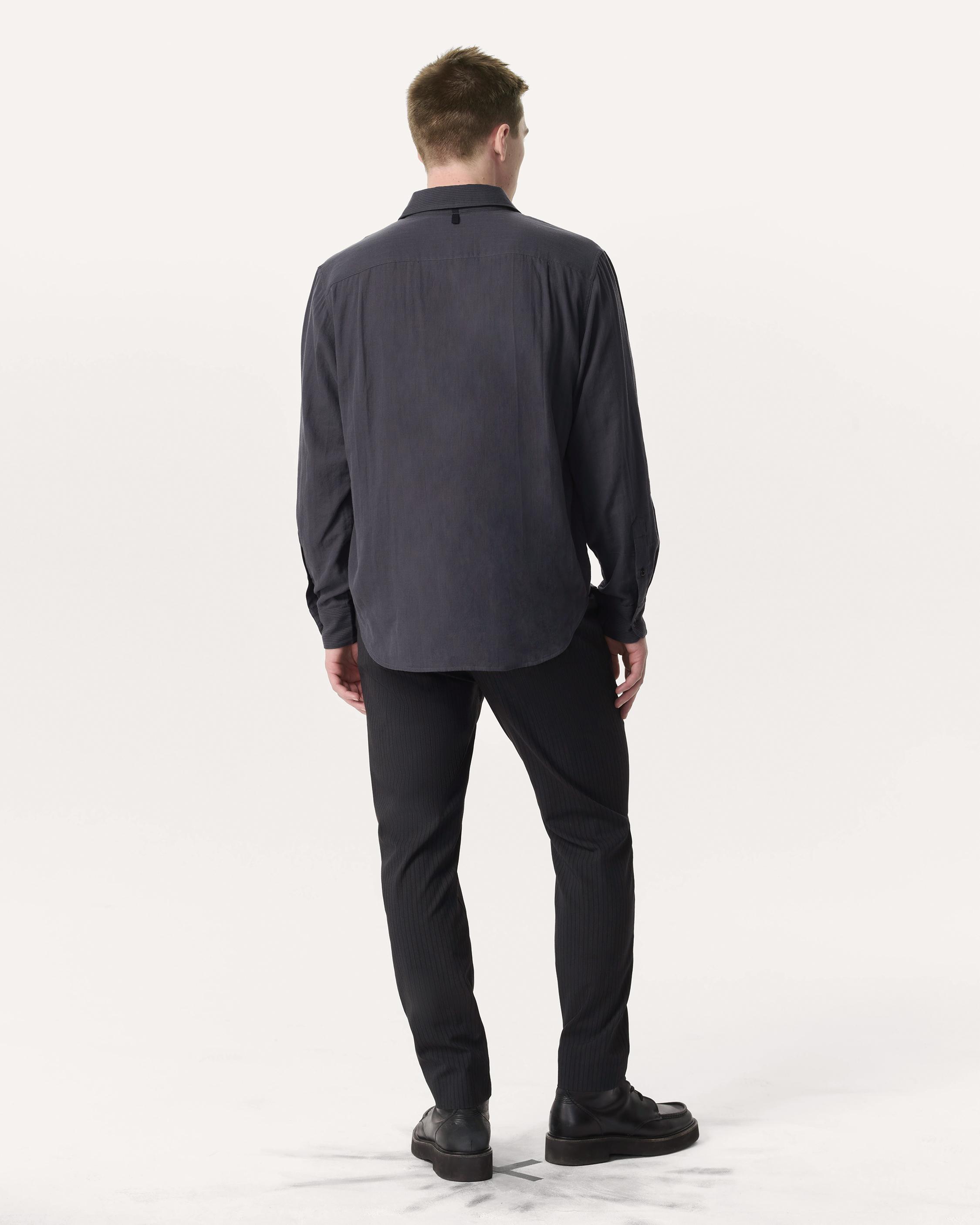 Finch Striped Cotton Gauze Shirt image number 5