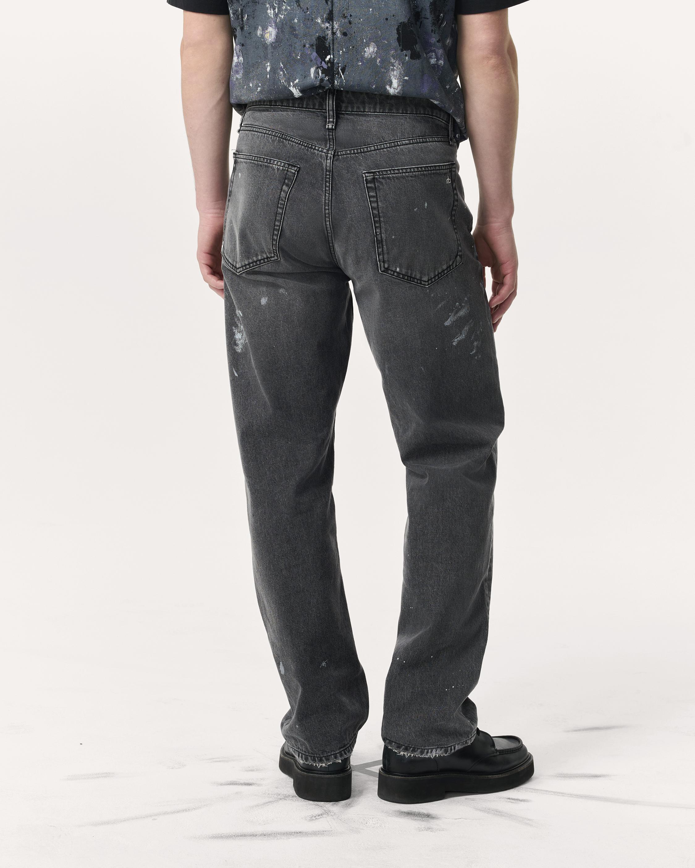 Fit 4 Hand-Painted Straight Fit Jeans image number 5