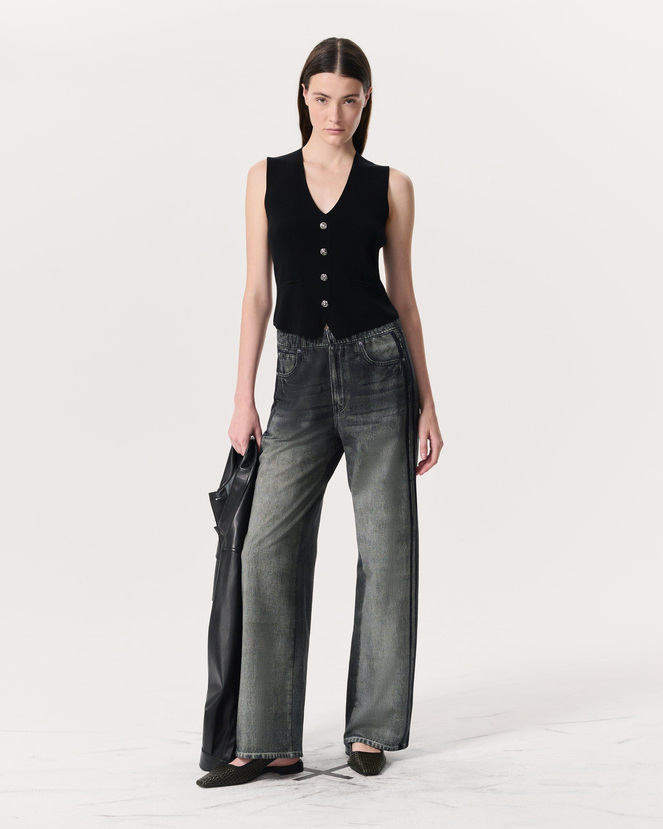 Miramar Wide-Leg Track Pants