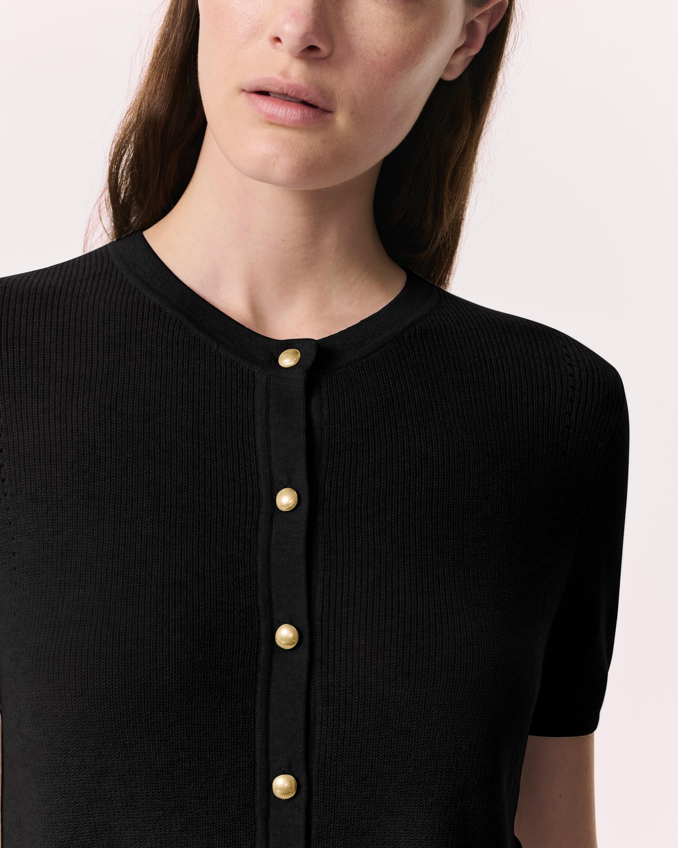 Dina Cotton-Cashmere Cardigan image number 6