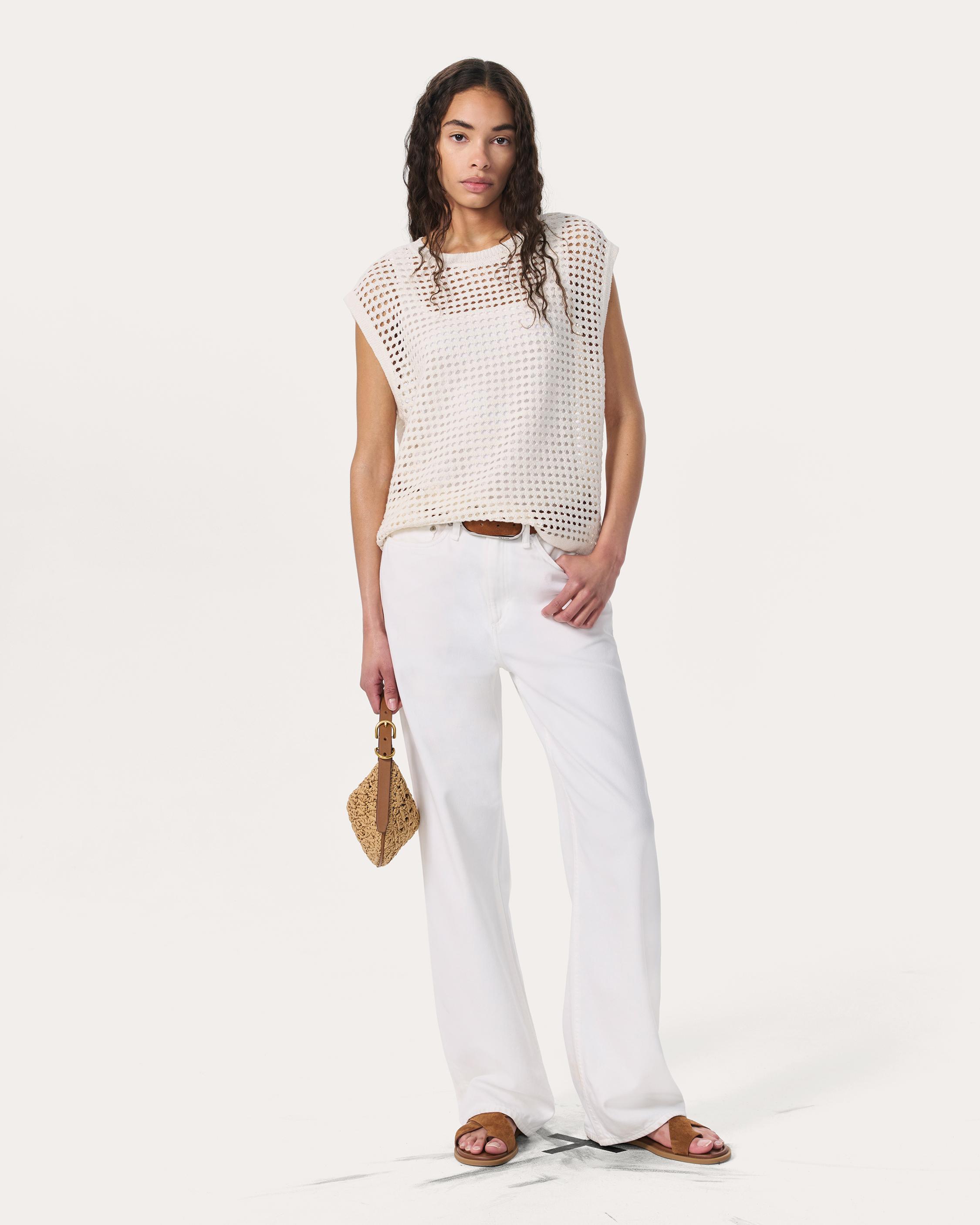Ezra Open-Knit Vest image number 3
