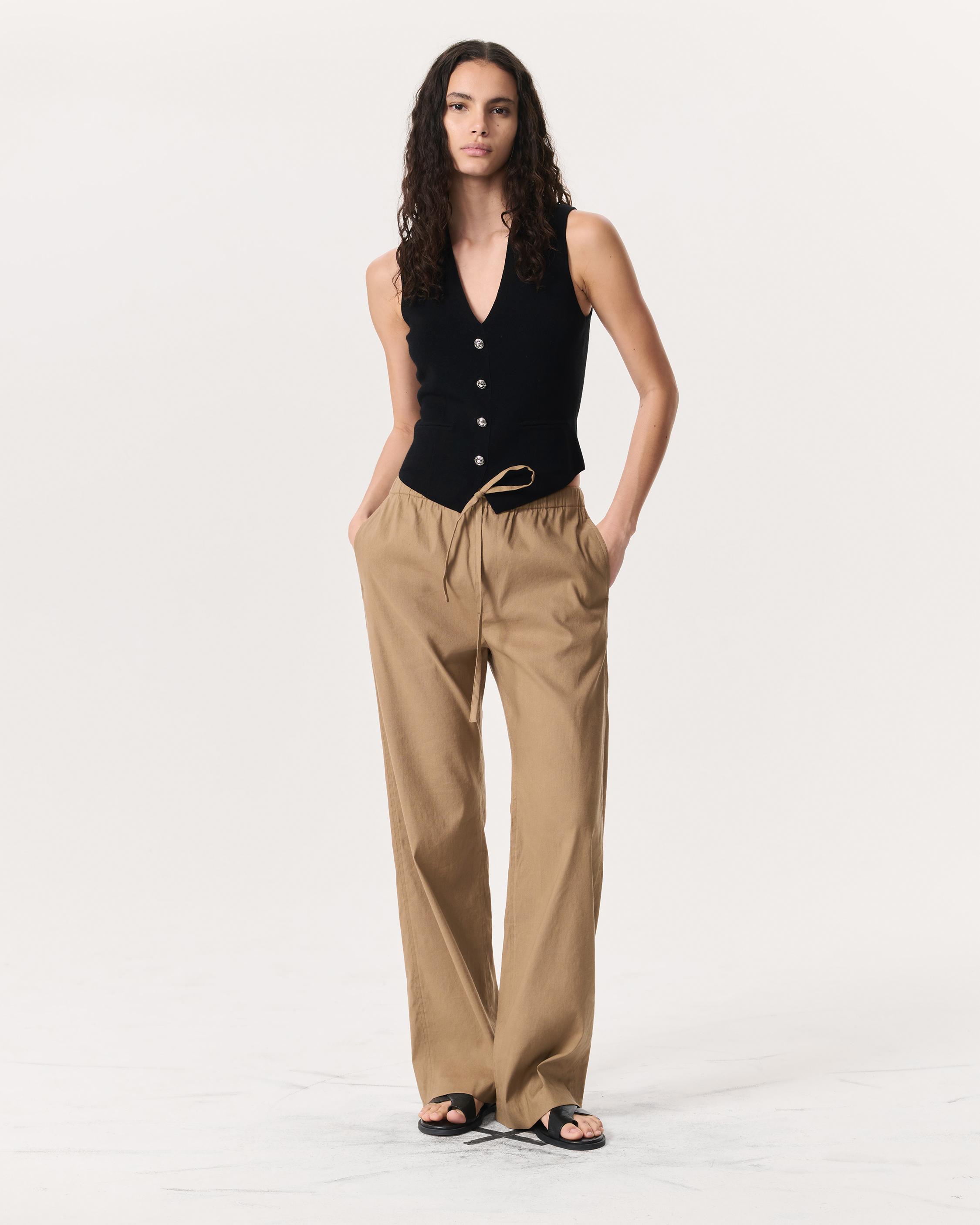 Ella Merino Wool-Blend Sweater Vest image number 6