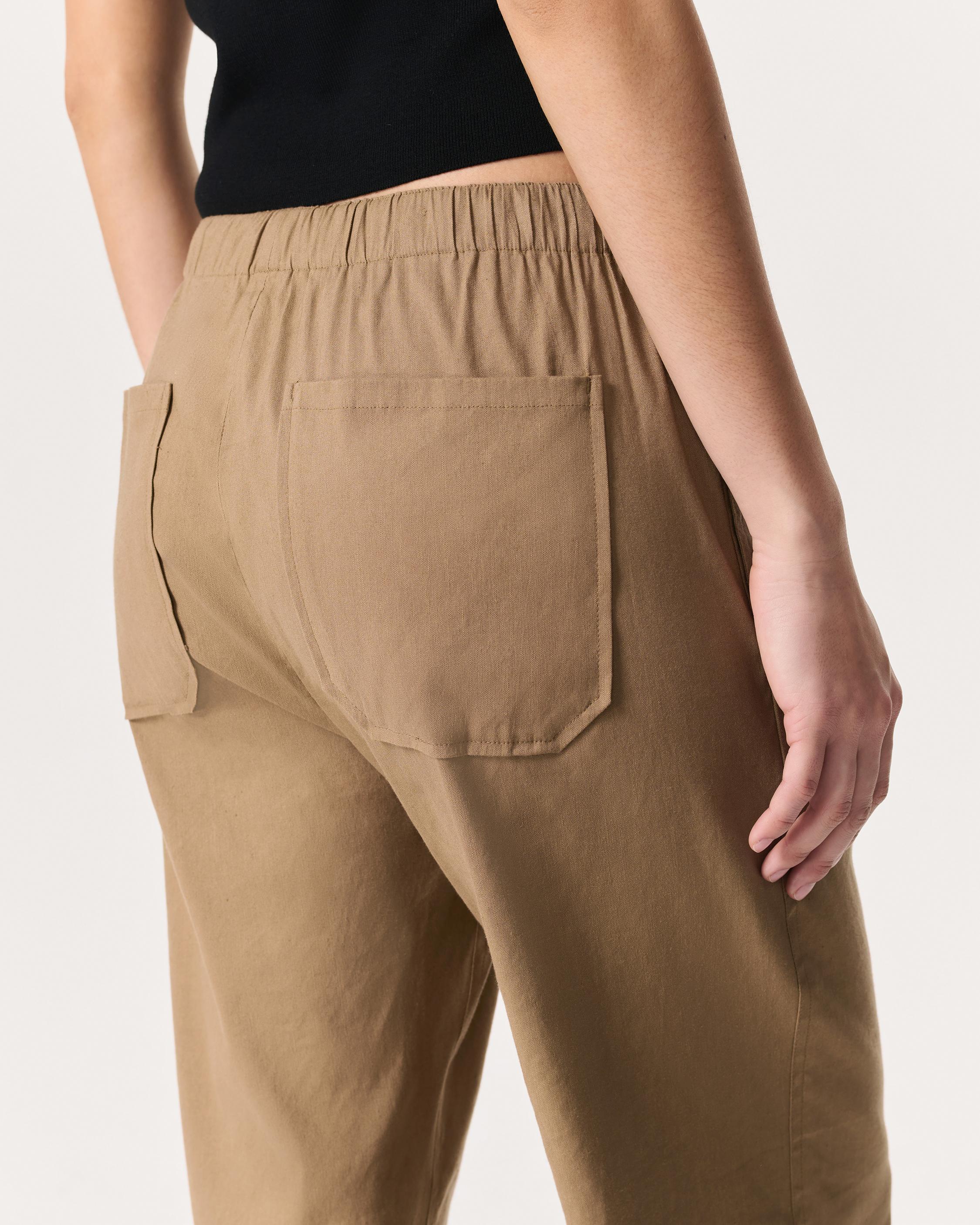 Logan Linen-Blend Beach Pants image number 4