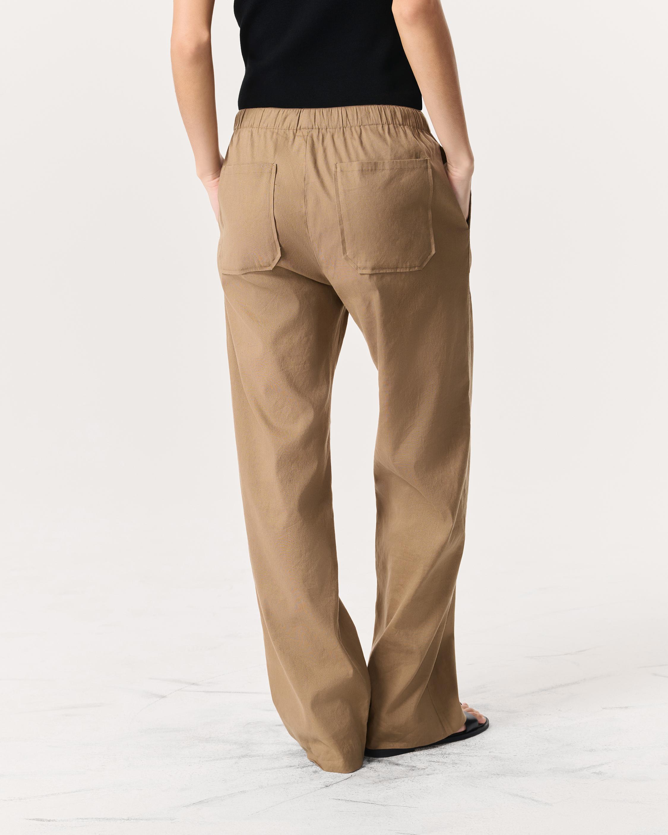 Logan Linen-Blend Beach Pants image number 5