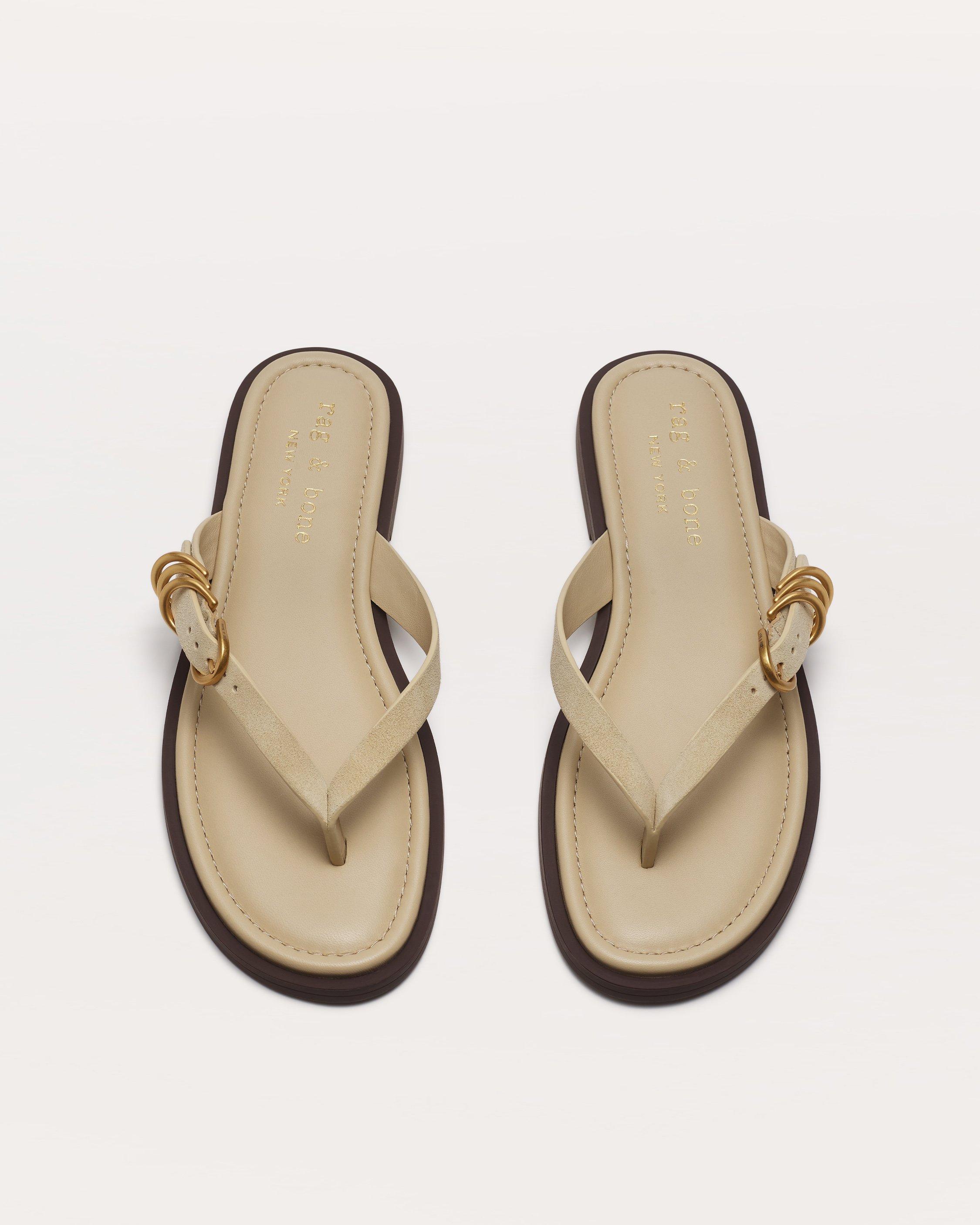 Gia Suede Flip Flops image number 1