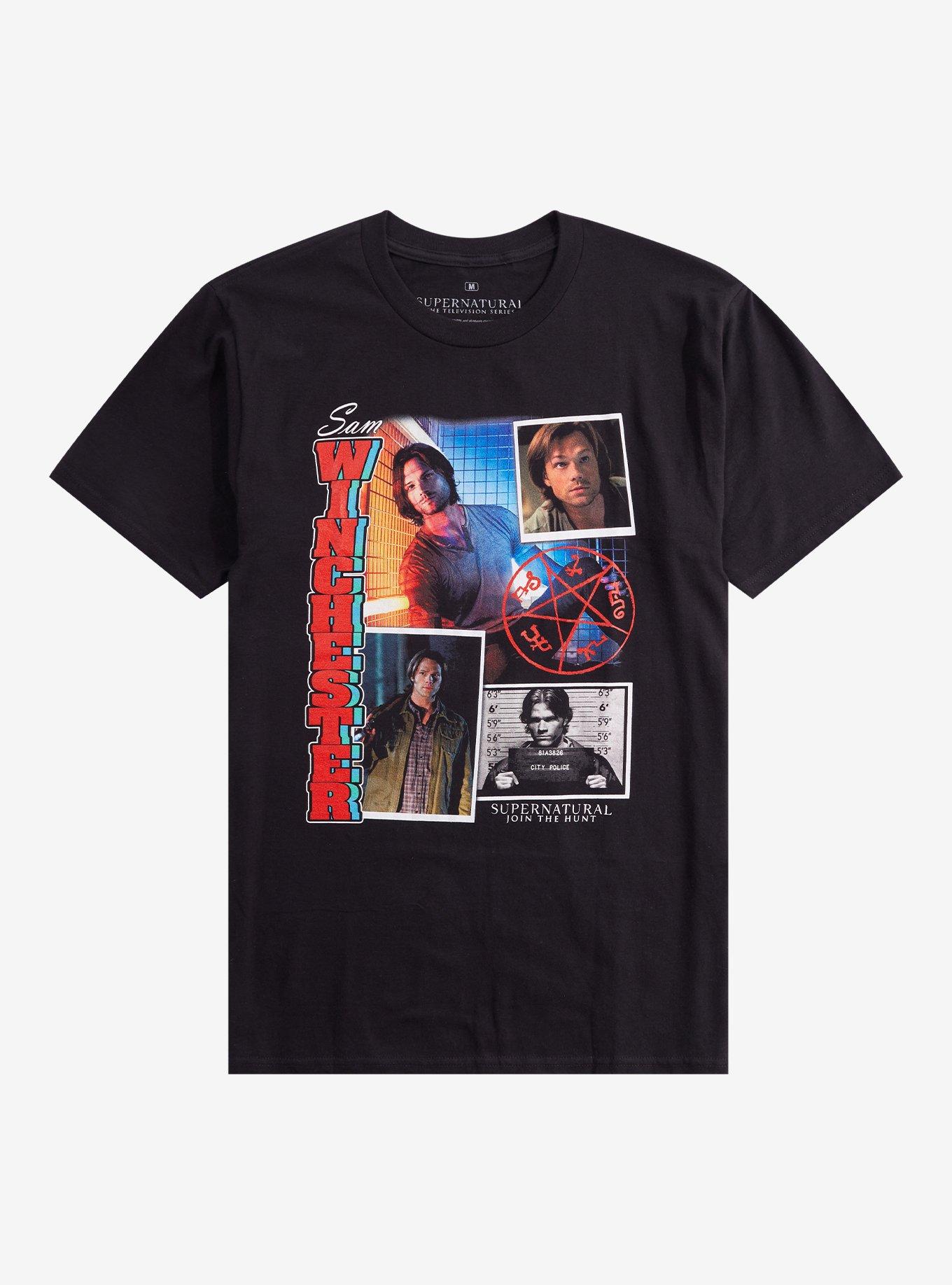Supernatural Sam Winchester Collage T-Shirt, , hi-res